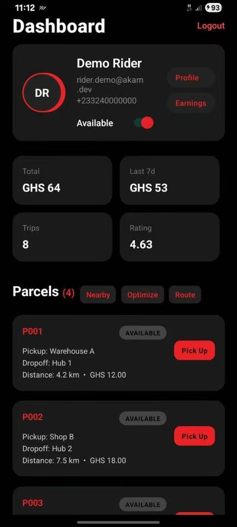Delivery Management System